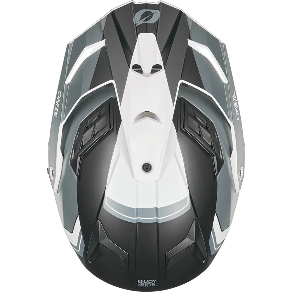 O'Neal D-SRS Nomad V.26 Black/White/Grey Helmet