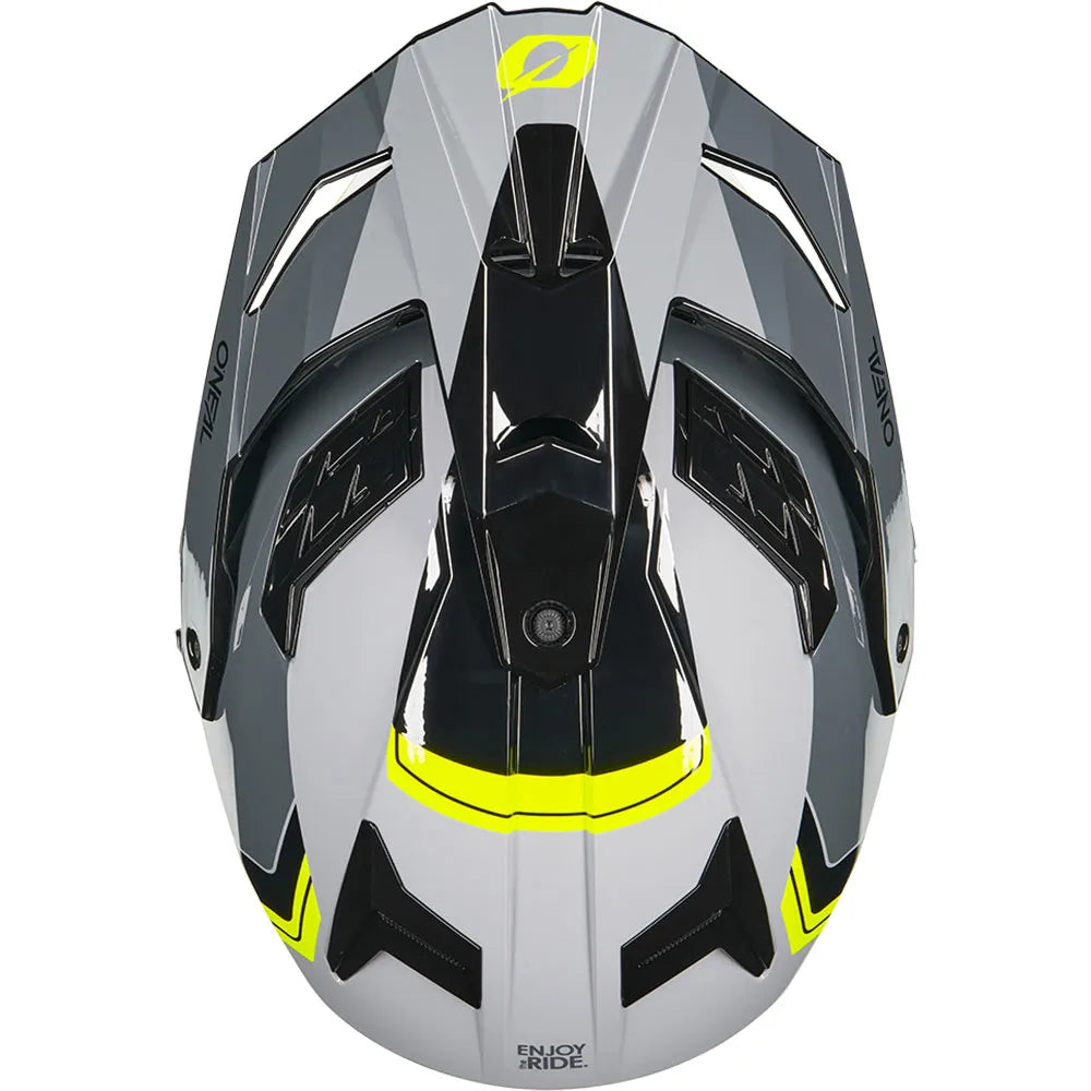 O'Neal D-SRS Nomad V.26 Black/Grey/Yellow Helmet