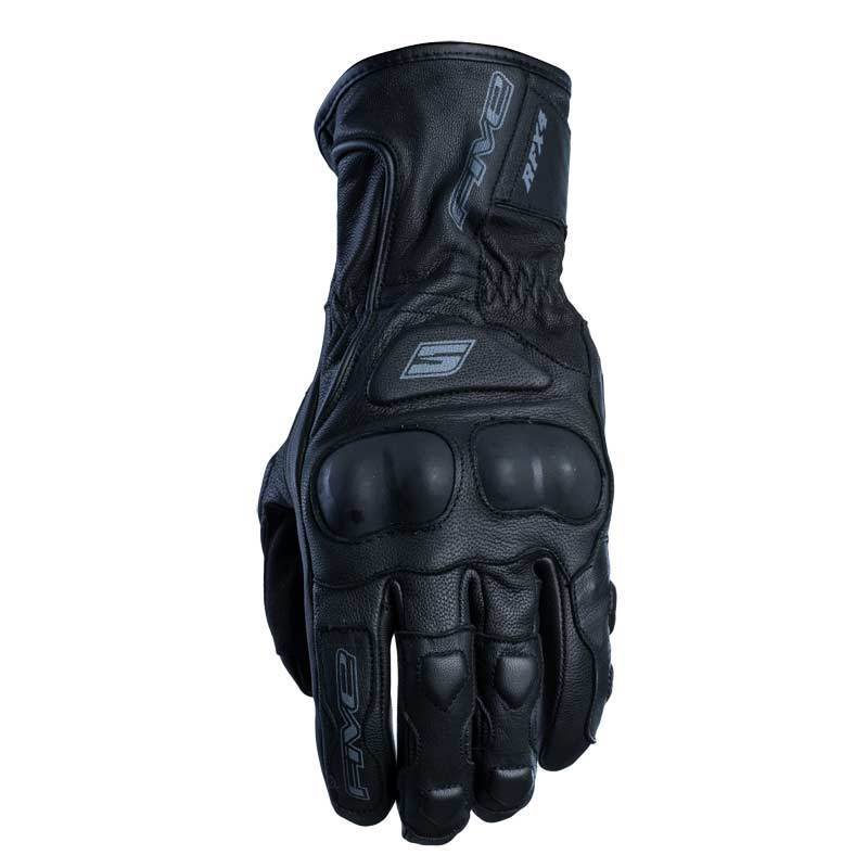 Five Gloves RFX 4 WP Black Motorcycle Gloves