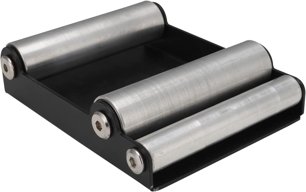 JFG Motorcycle Wheel Cleaning Roller Stand