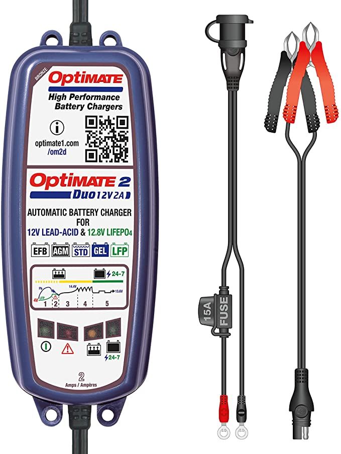 OptiMATE 2 Duo Battery Charger