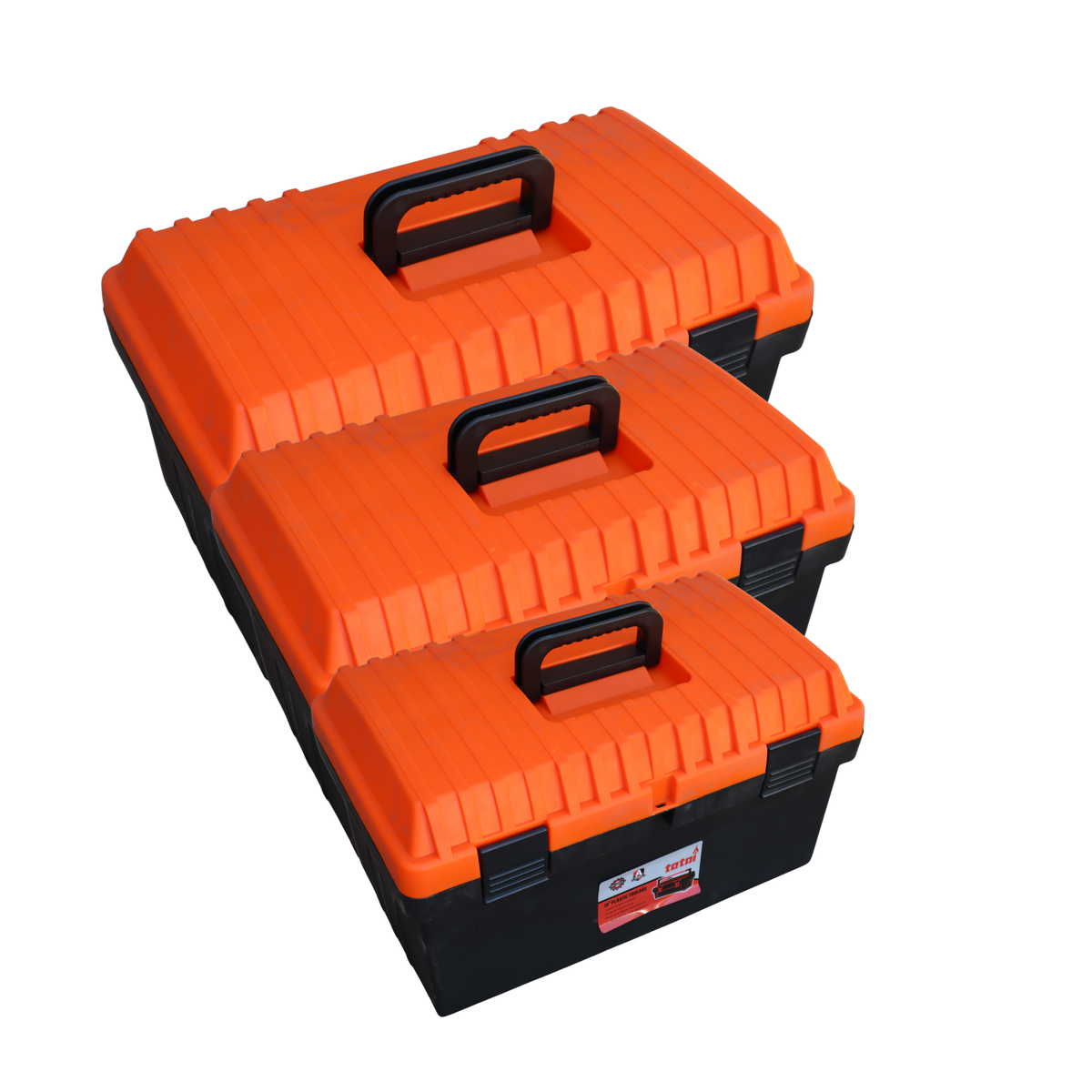 Totai 3 Piece Stackable Toolbox Set
