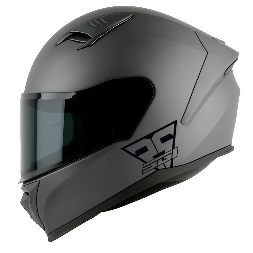 SGI Core Gun-Metal Full Face Helmet