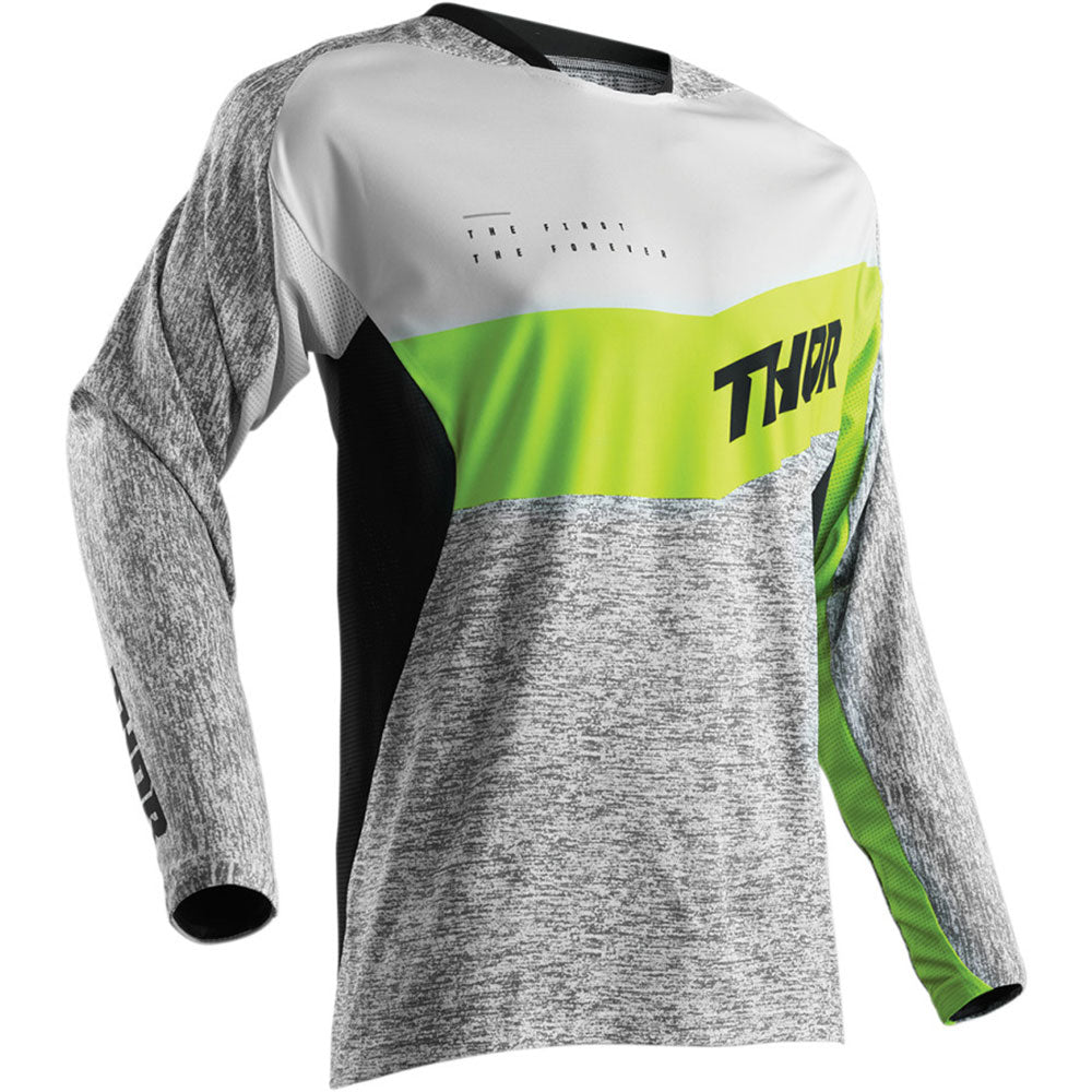 Thor Fuse High Tide Grey/Lime Jersey