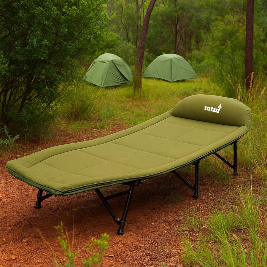 Totai Foldable Green Camping Stretcher