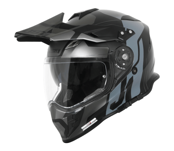 MC Auto: Just 1 J34 Pro Tour Titanium/Black Matt Helmet