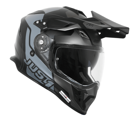 MC Auto: Just 1 J34 Pro Tour Titanium/Black Matt Helmet