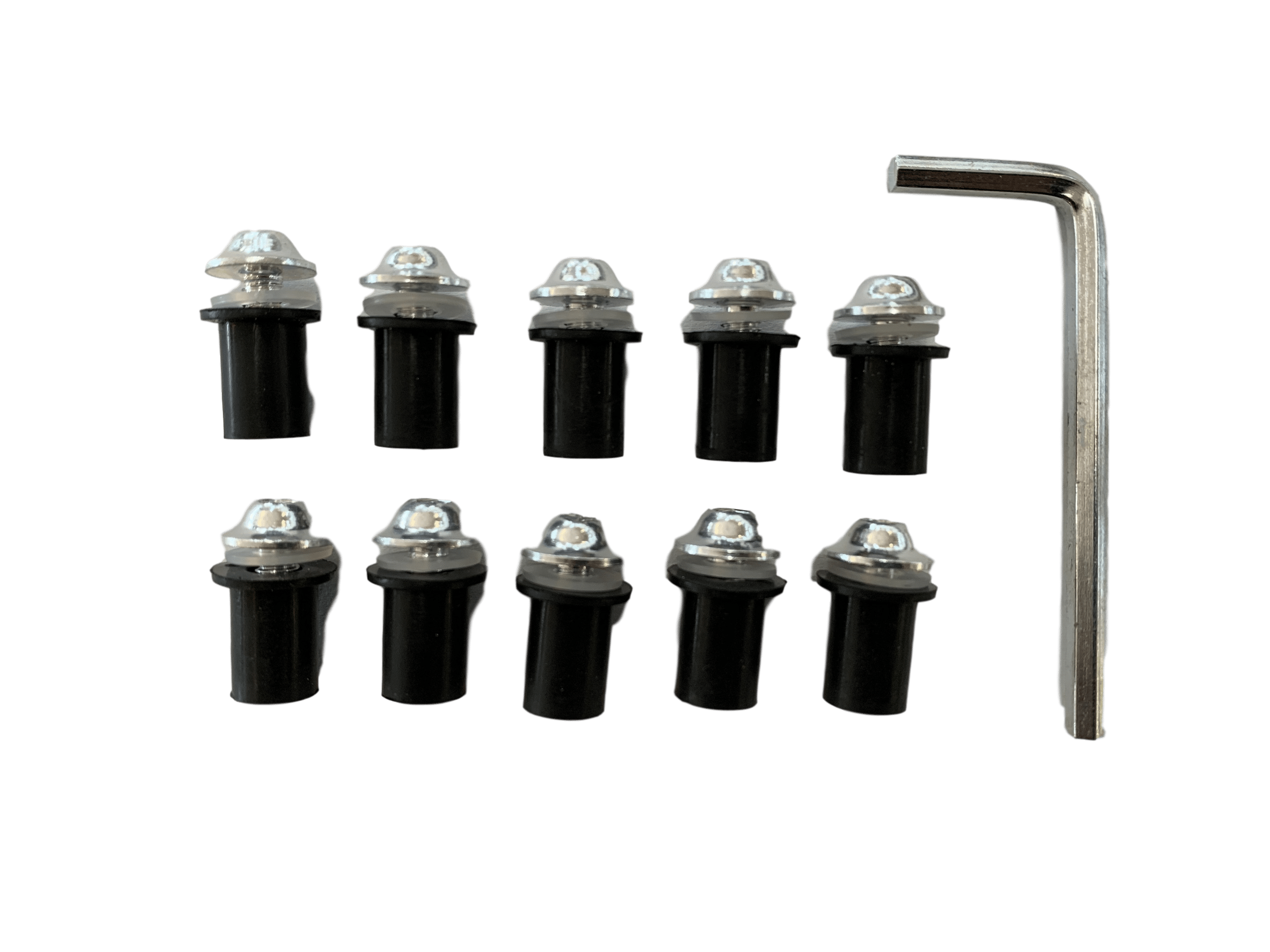 MC Auto: Rotracc Silver Screen Bolts