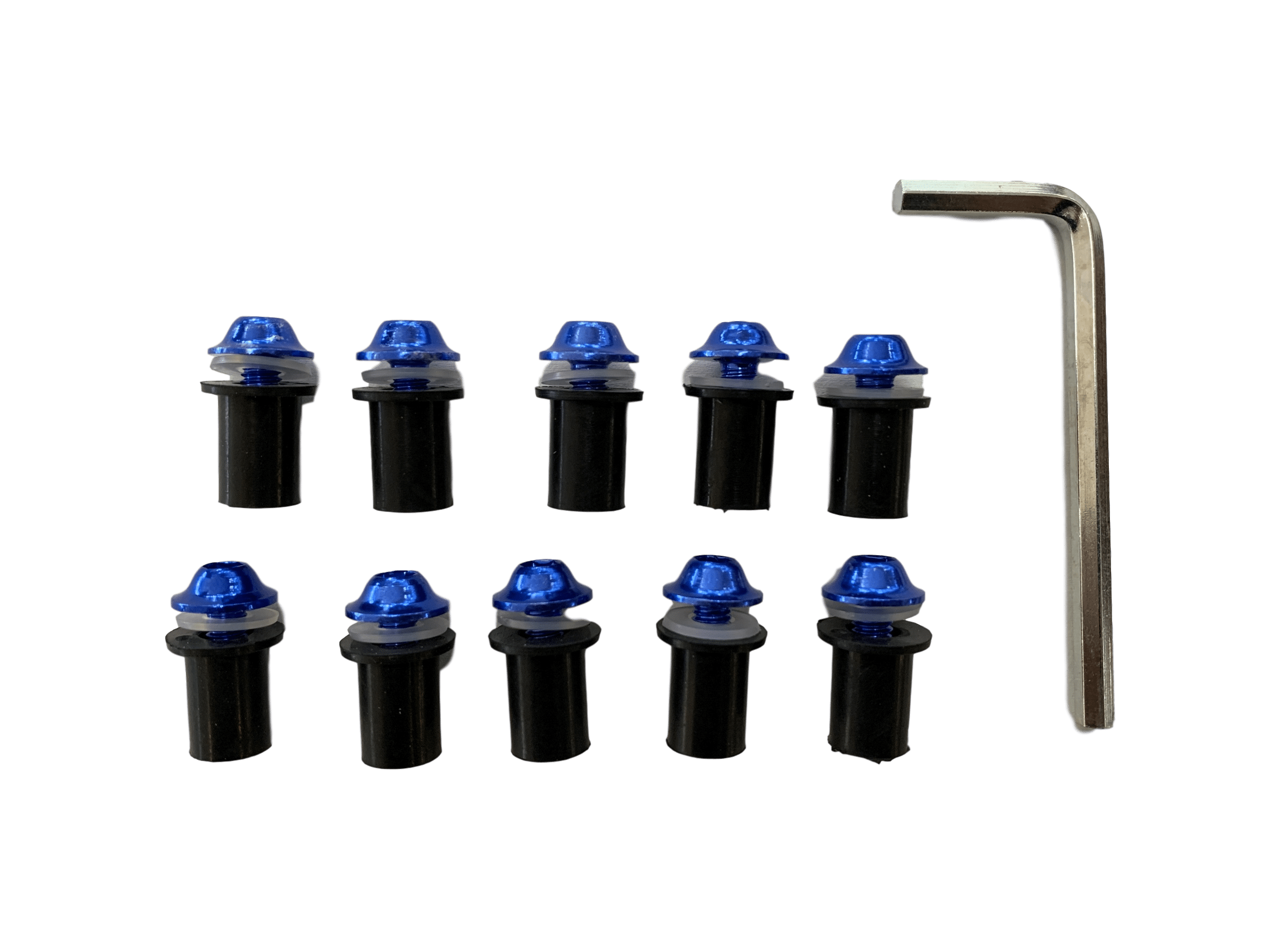 MC Auto: Rotracc Blue Screen Bolts