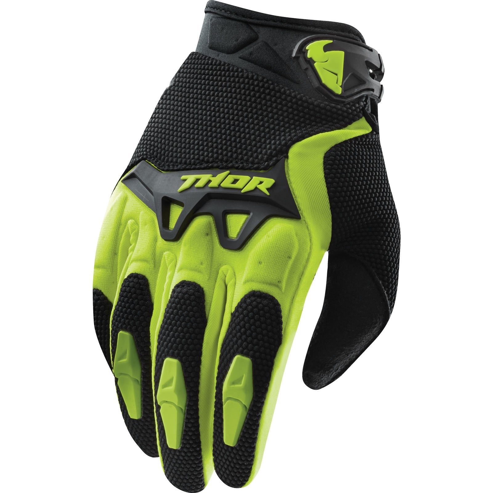 MC Auto: Thor Kids Spectrum Green/Black Gloves