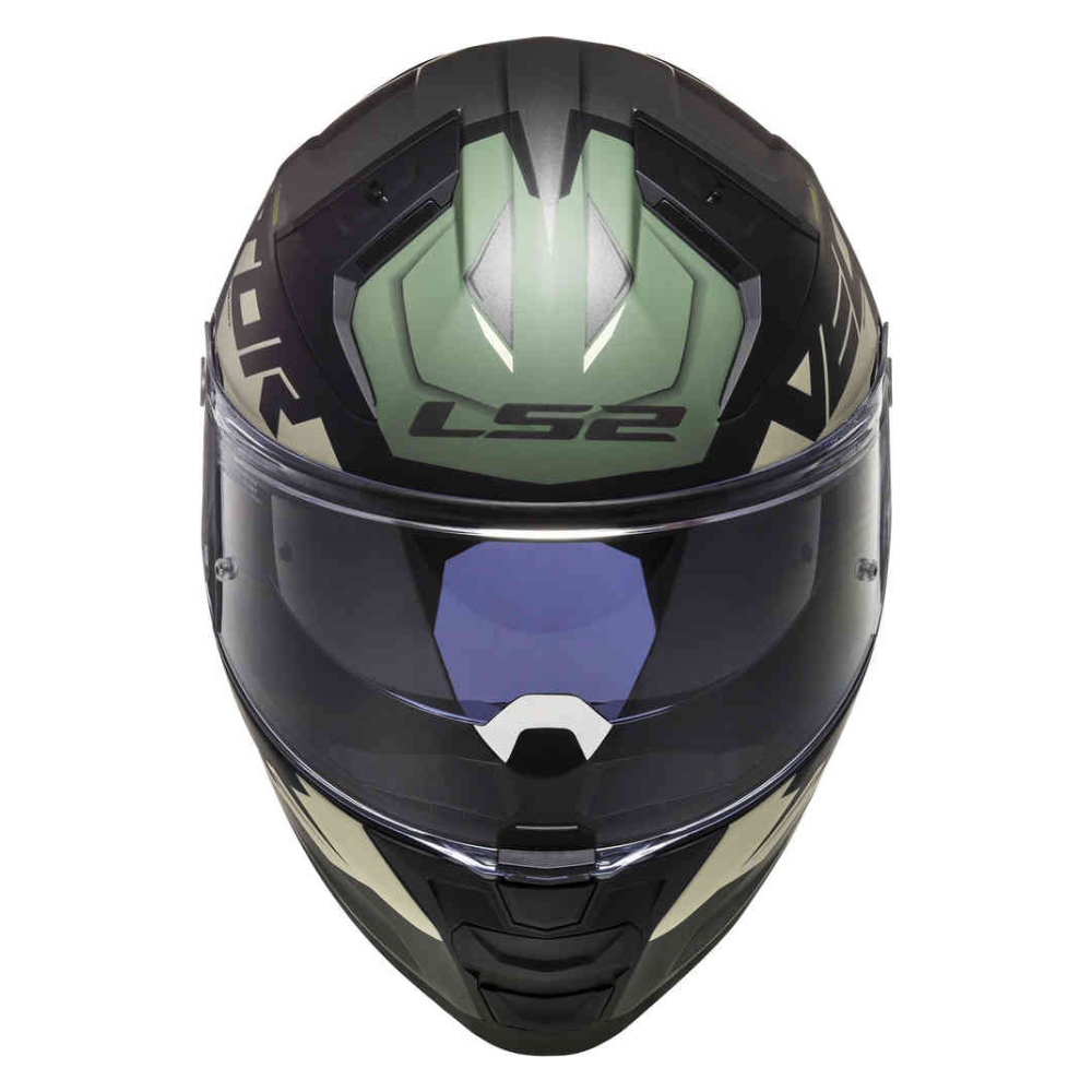 MC Auto: LS2 FF811 Vector II Absolute Matt Black/Silver Helmet
