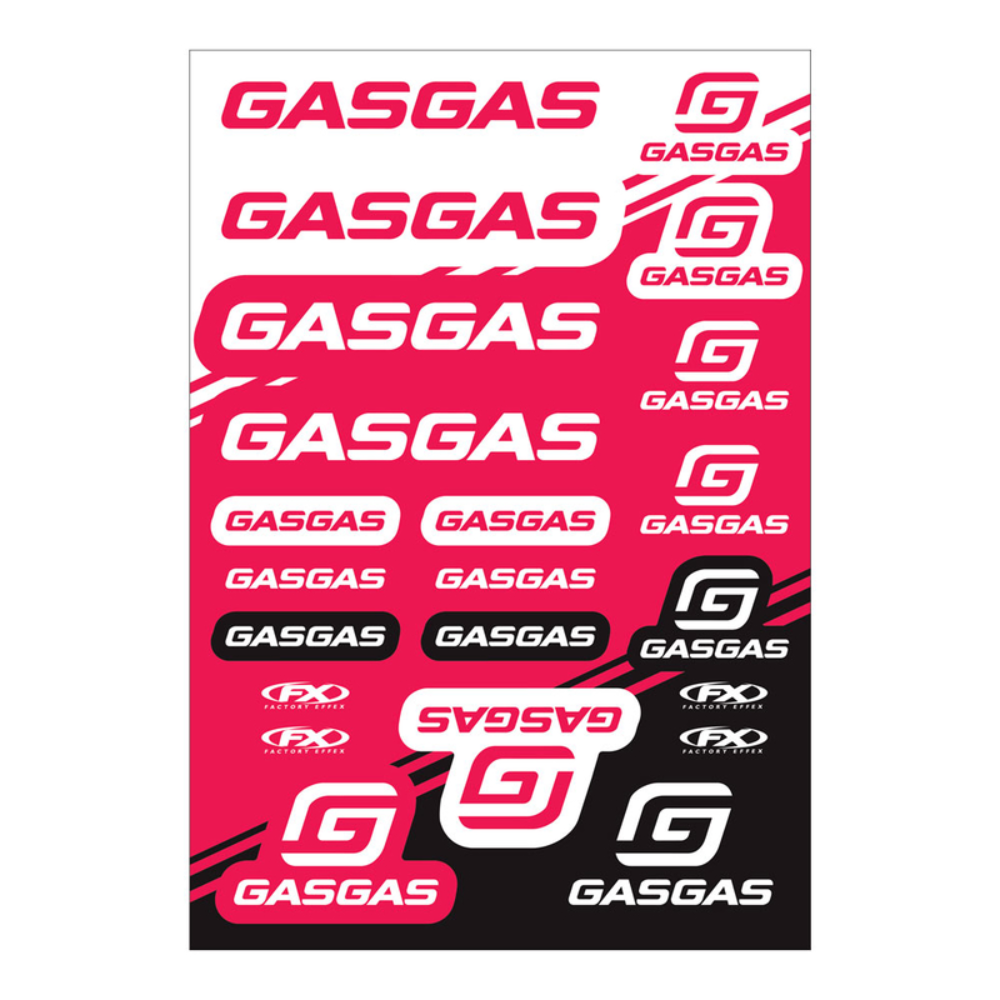 MC Auto: FX Gas Gas Sticker Sheet
