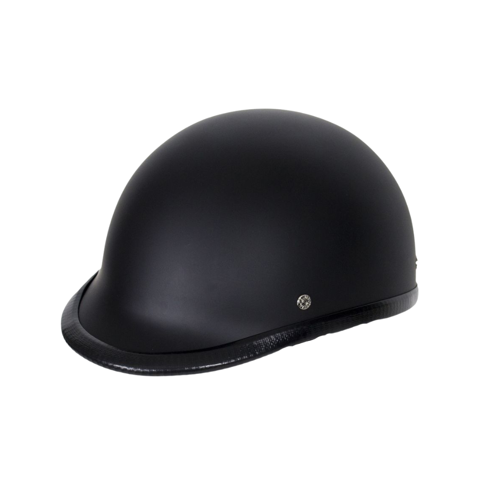MCA Jockey Matt Black PissPot Helmet