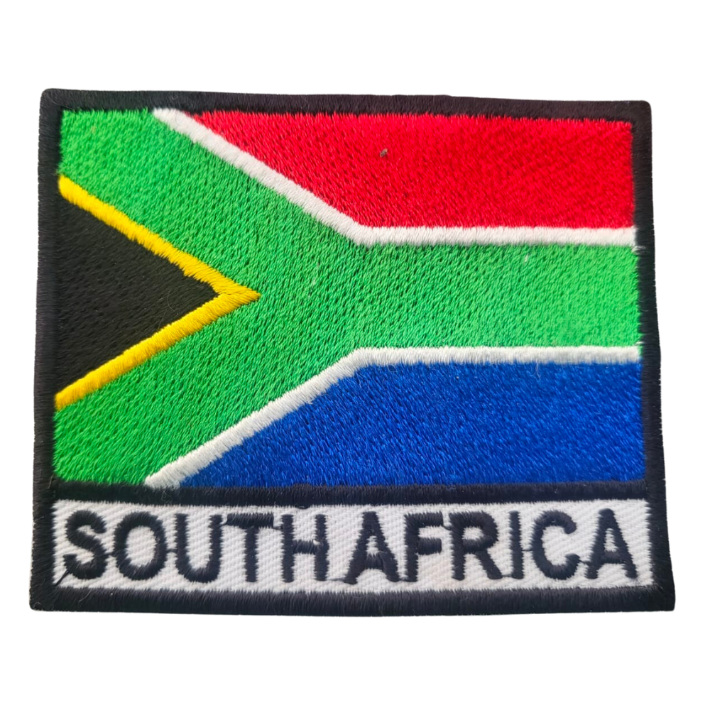 MC Auto: Motorcycle Waistcoat Patch With South Africa