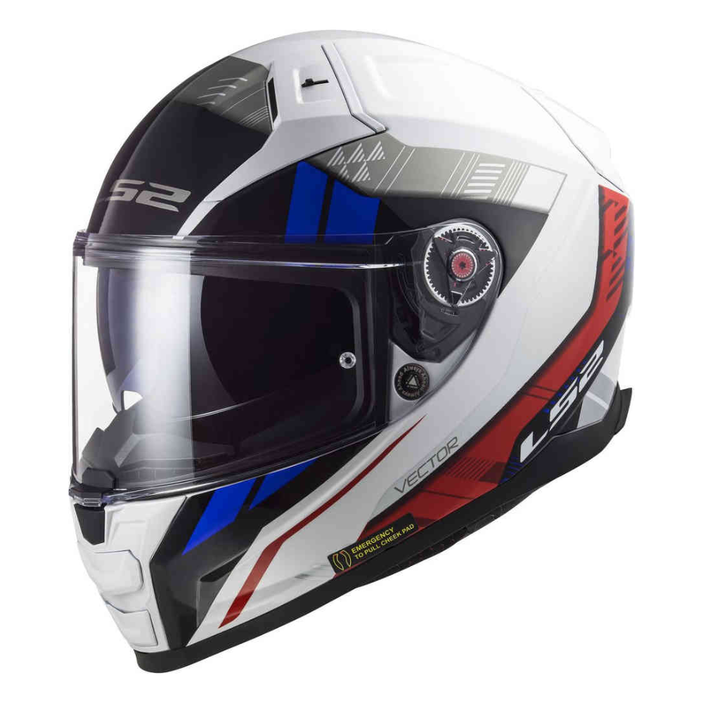 MC Auto: LS2 FF811 Vector II Stylus White/Fluo Pink Helmet
