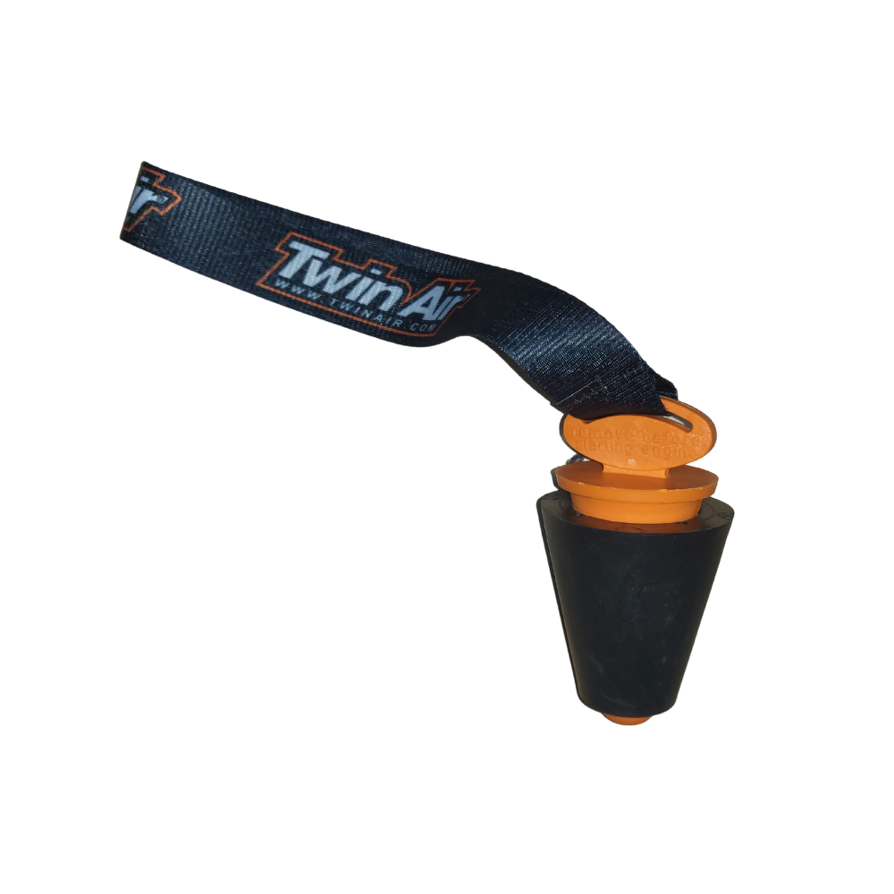 MC Auto: Twin Air 4T Black/Orange Exhaust Plug
