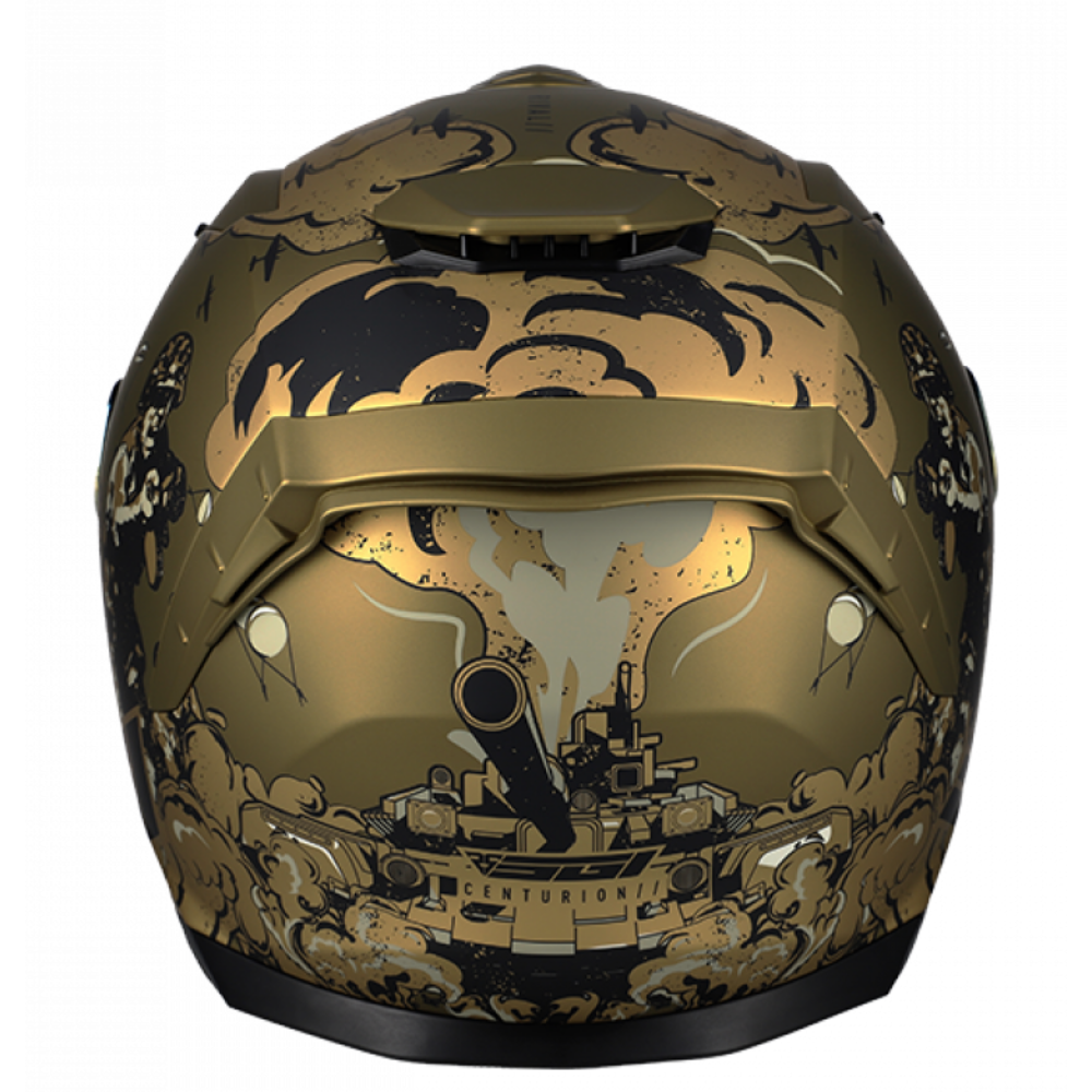 MC Auto: Spirit Rival Centurion Gold Helmet