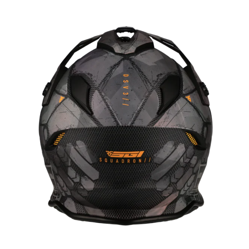MC Auto: Spirit DSV3 Squadron Black/Yellow Helmet