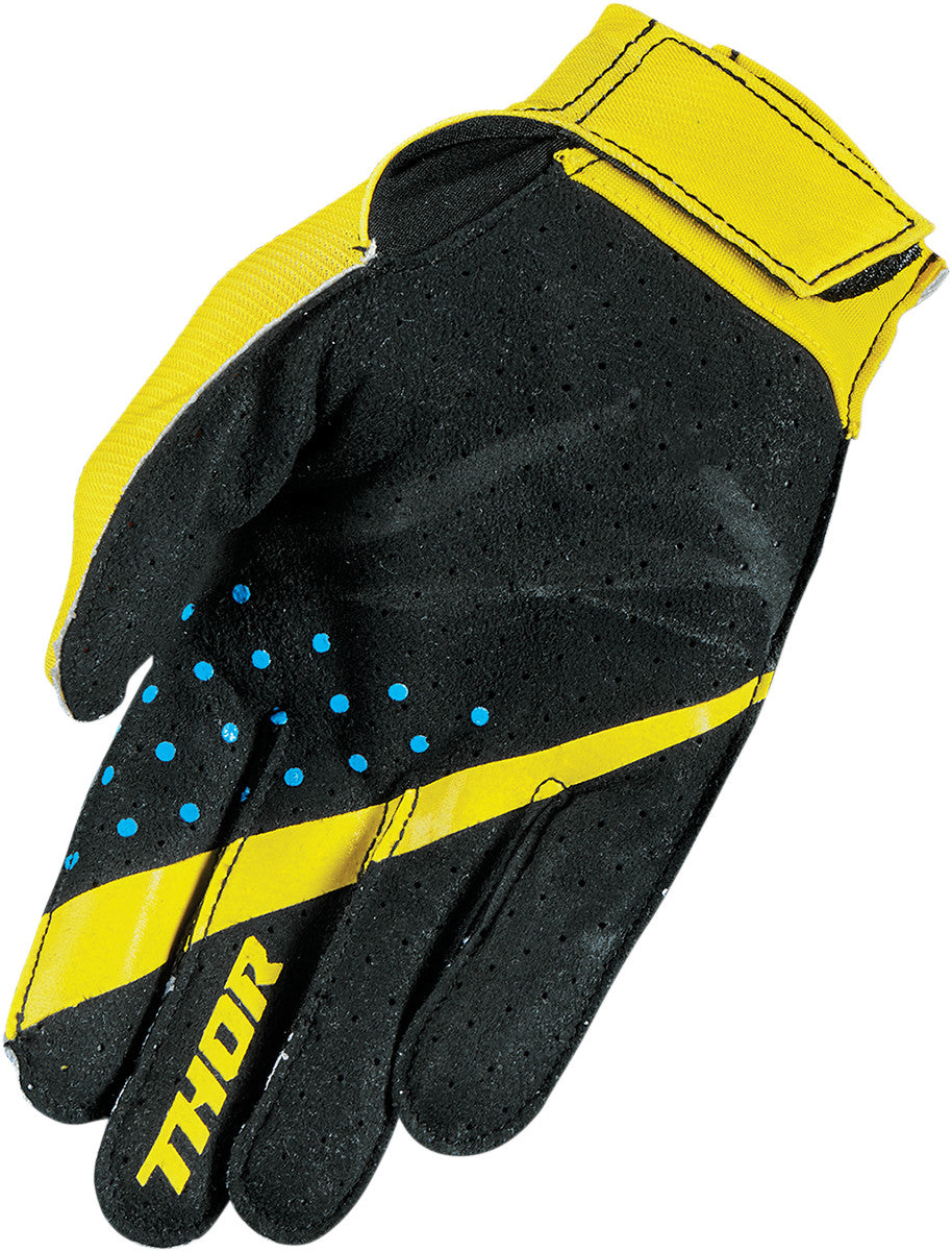 MC Auto: Thor Invert Rhythm Yellow Gloves