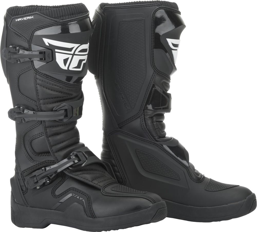 MC Auto: Fly Maverick Black Boots