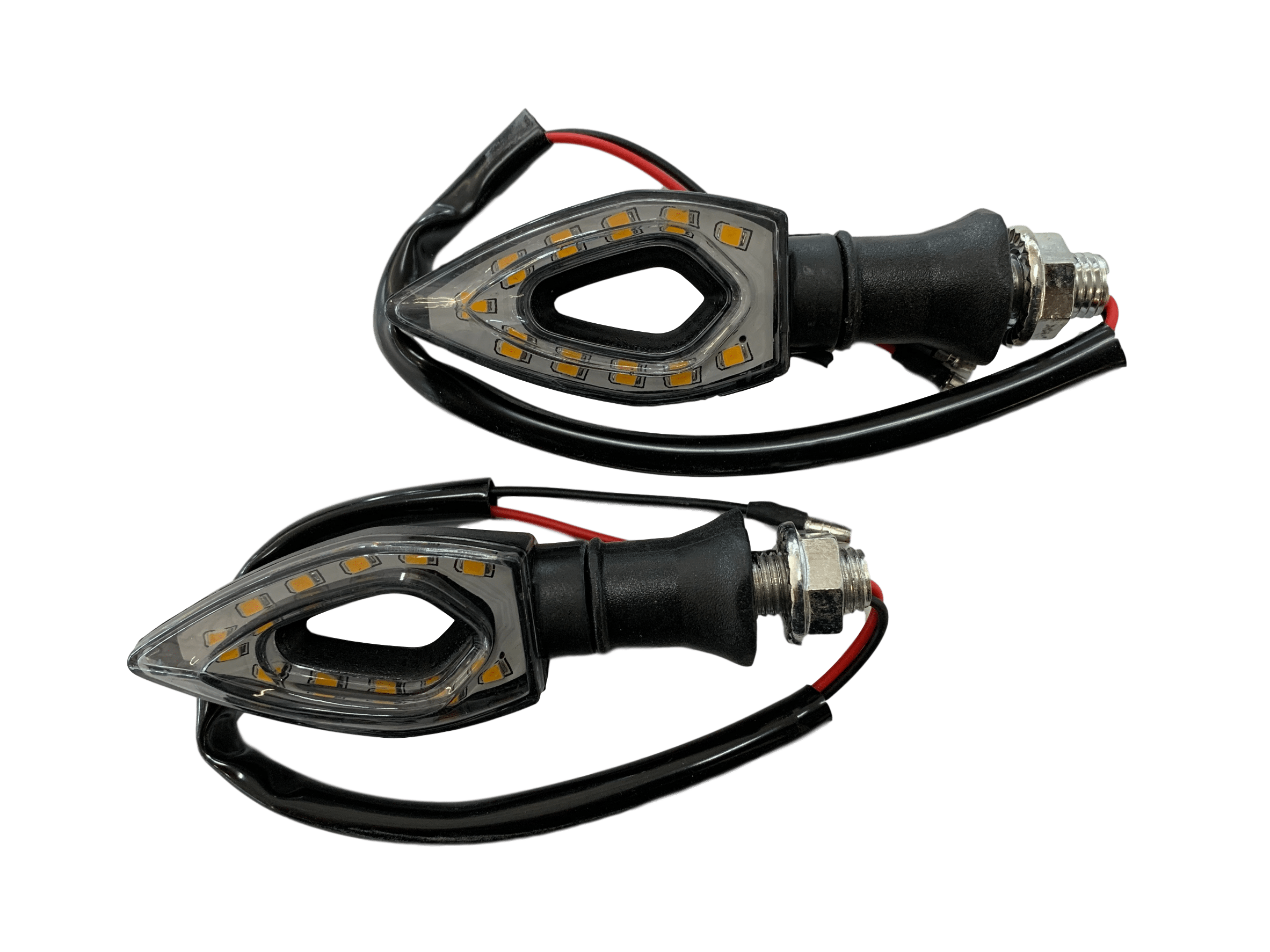 MC Auto: Rotracc Arrow Hollow LED Clear Indicators