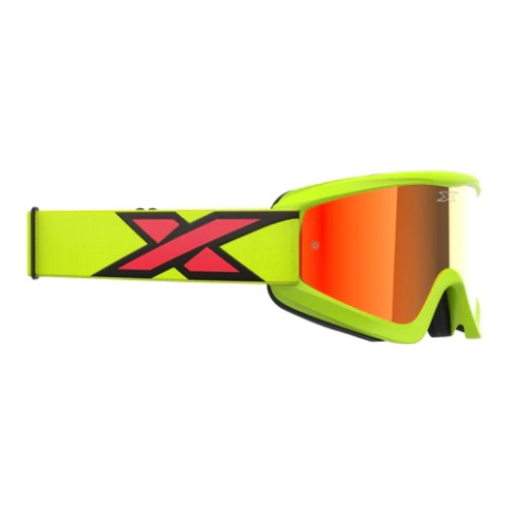 EKS Gox Flat Out Flo Yellow/Black/Fire Red Goggle