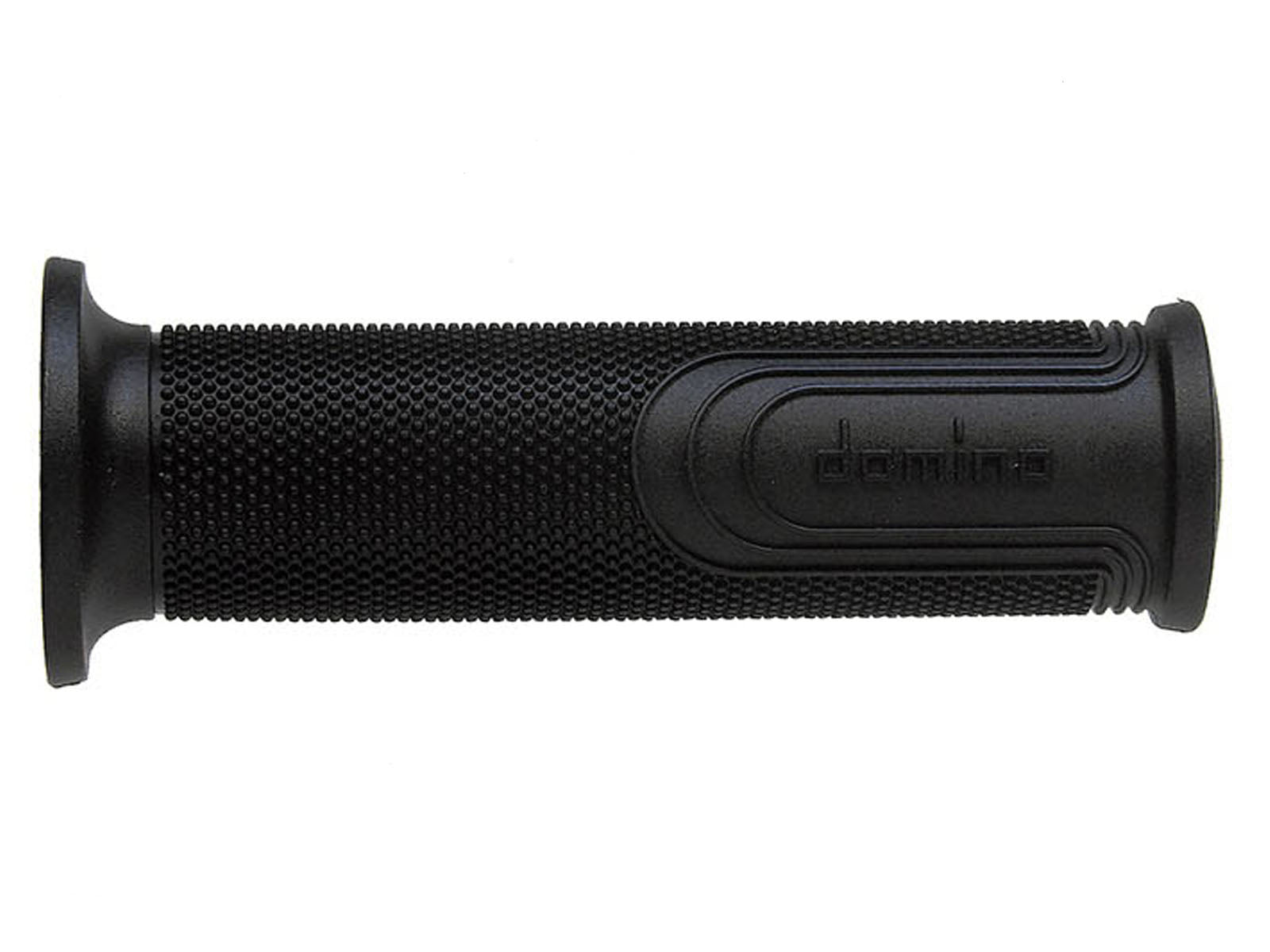 MC Auto: Domino Style Open Black Road Grips