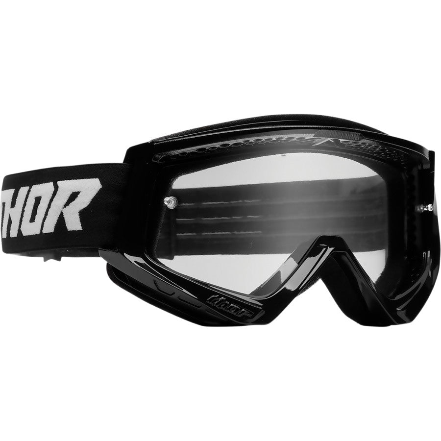 MC Auto: Thor Kids Combat Racer Black/White Goggle