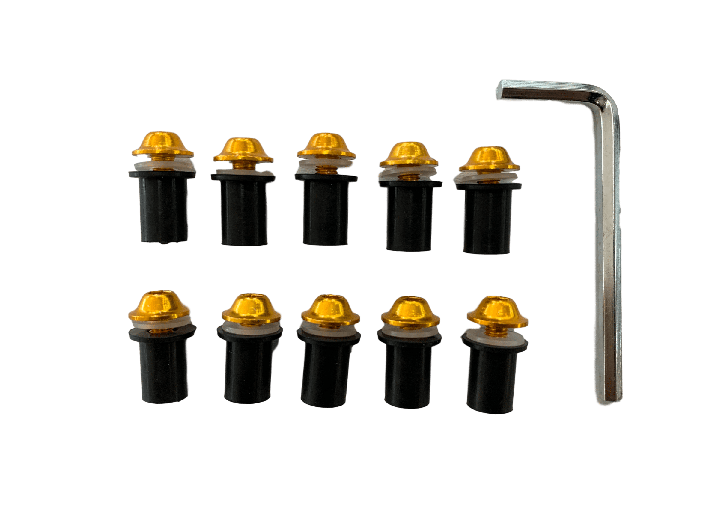 MC Auto: Rotracc Gold Screen Bolts