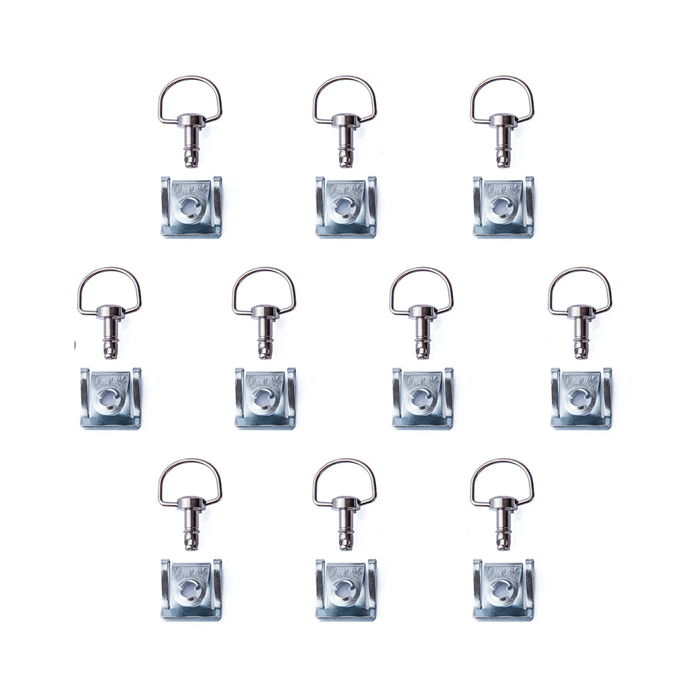 MC Auto: MCA Fairing Quick Fastener Silver Pack