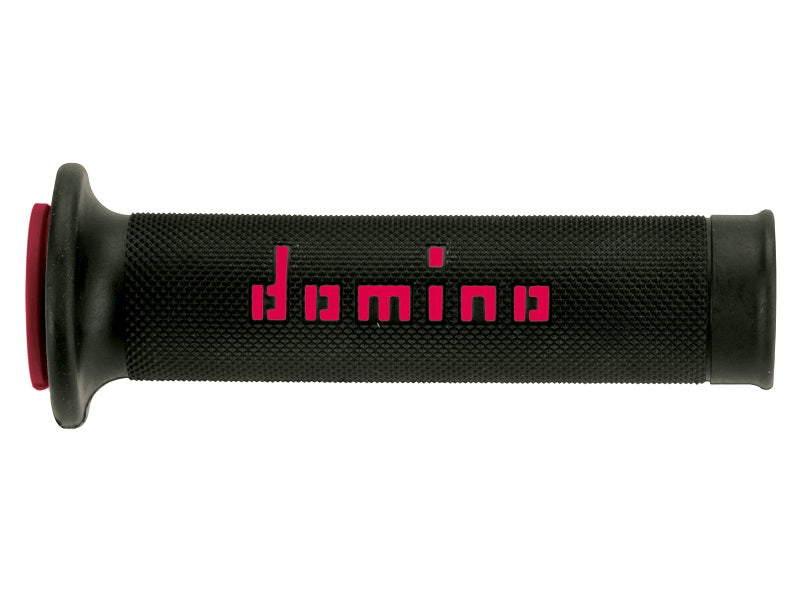 MC Auto: Domino A010 Black/Red Road-Racing Grips