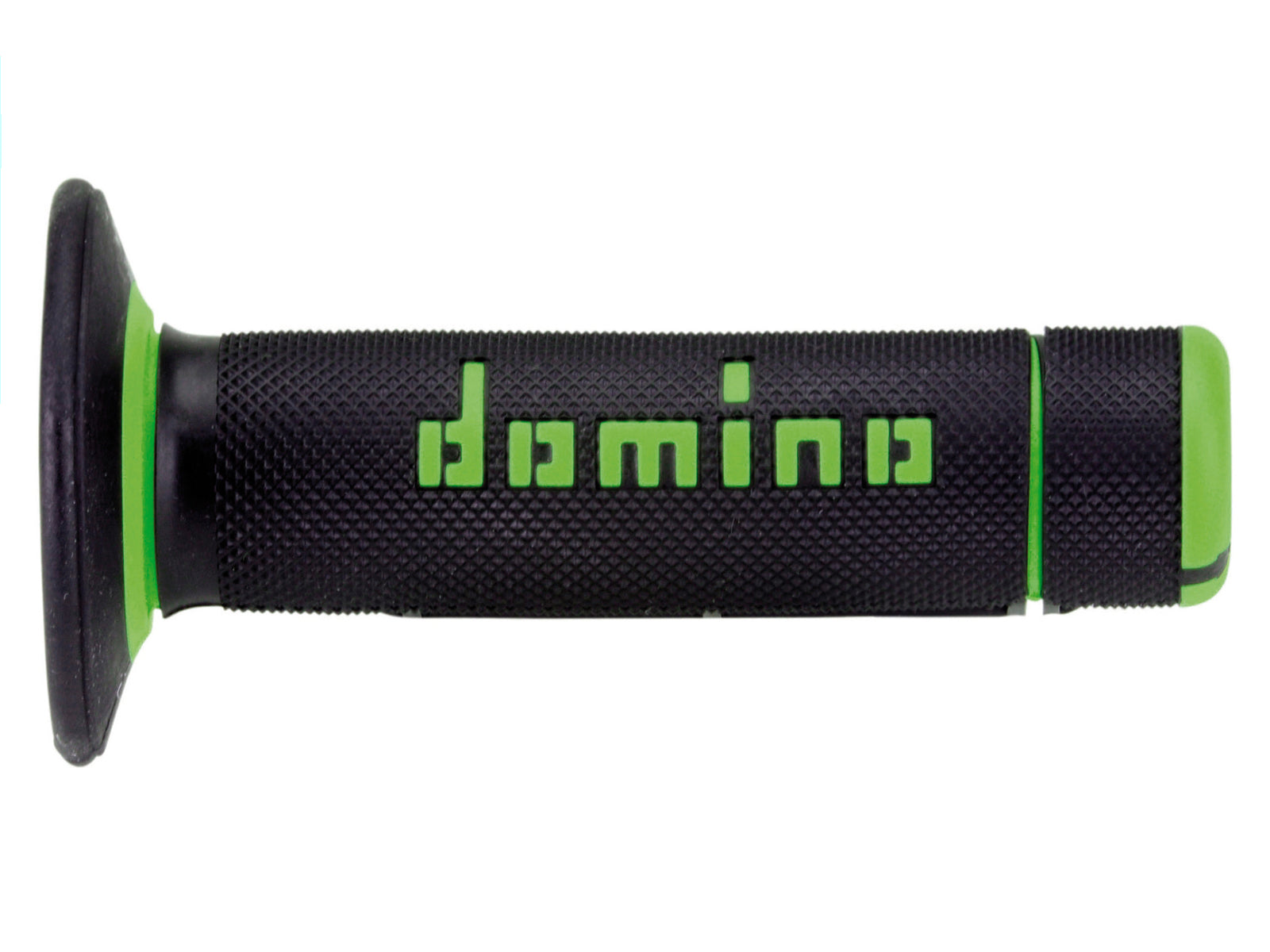 MC Auto: Domino A020 Black/Green MX Grips