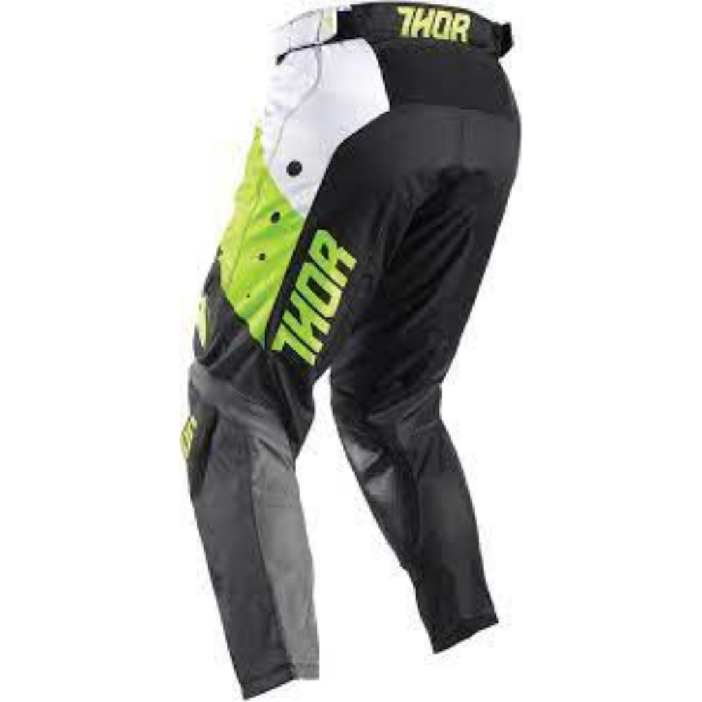 MC Auto: Thor Kids Pulse Aktiv Air Lime/Black Pants