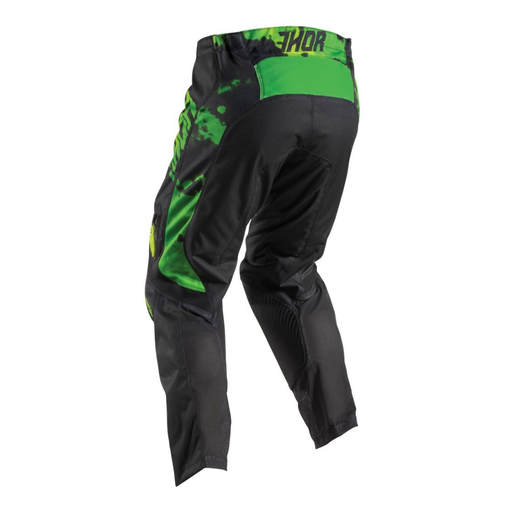 MC Auto: Thor Kids Pulse TyDy Lime/Black Pants