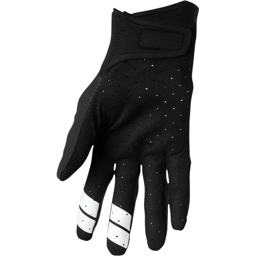 MC Auto: Thor Agile Black/White Gloves