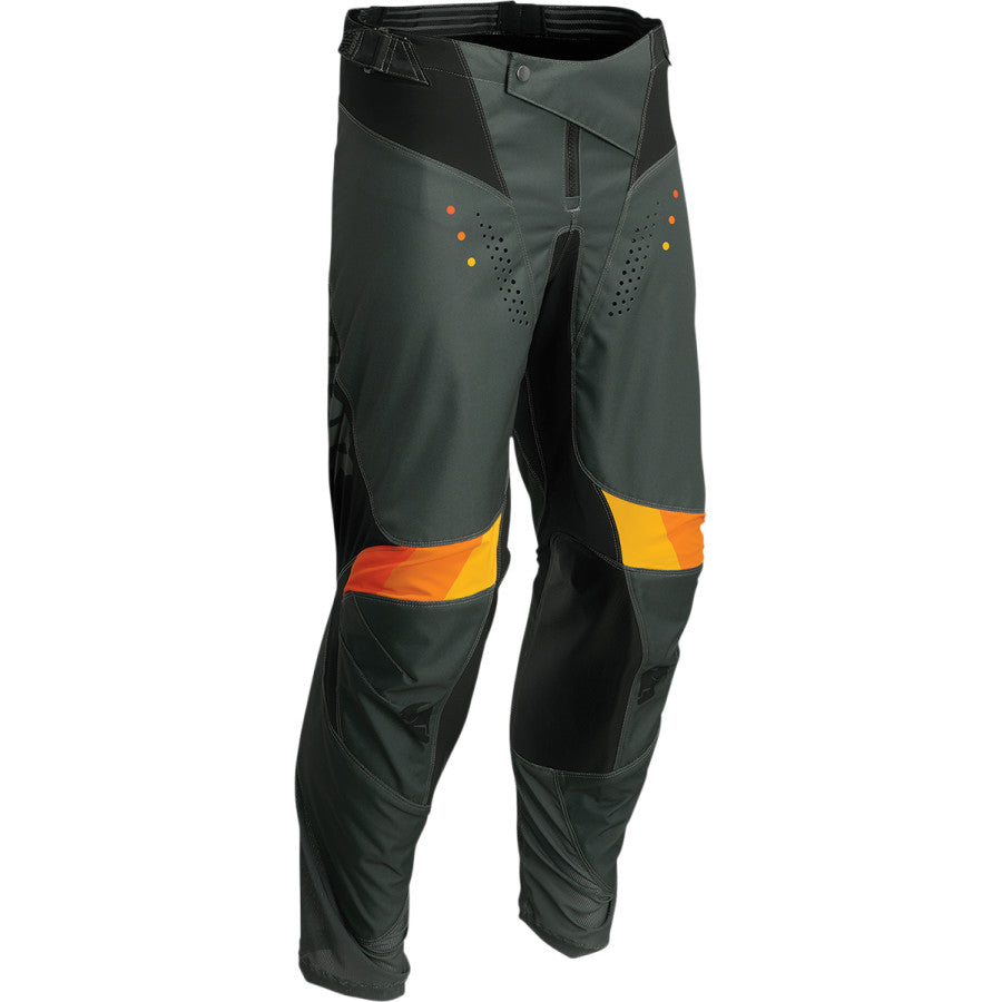 MC Auto: Thor Pulse React Army/Black Pants
