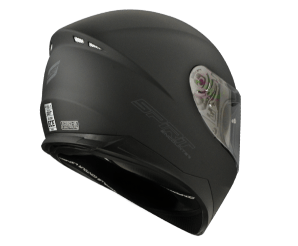 MC Auto: Spirit Encounter Matt Black Helmet