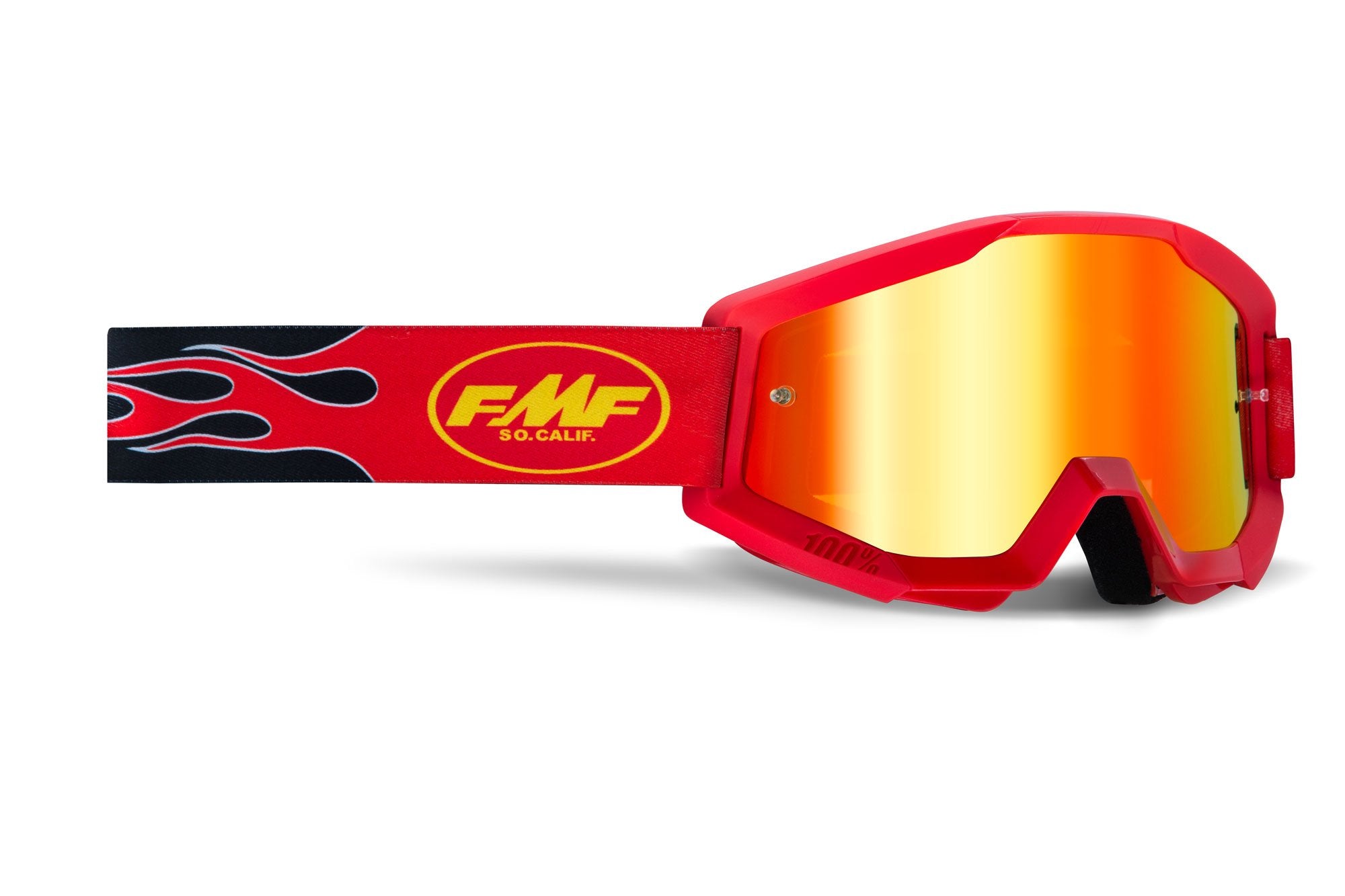 MC Auto: FMF PowerCore Flame Red Goggle