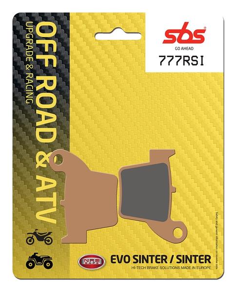 MC Auto: SBS 777RSI Front/Rear Brake Pads