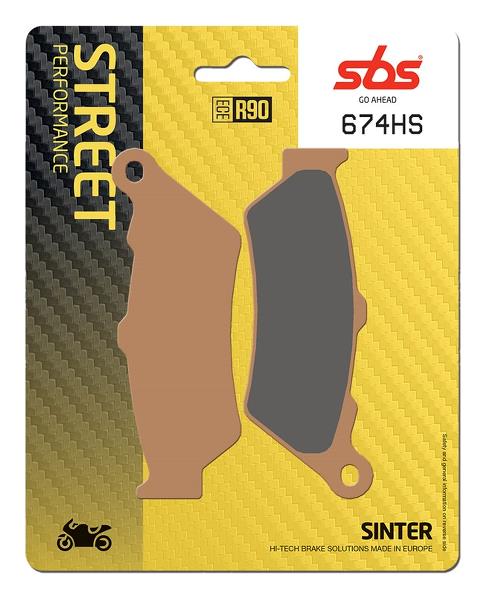 MC Auto: SBS 674HS Front Brake Pads