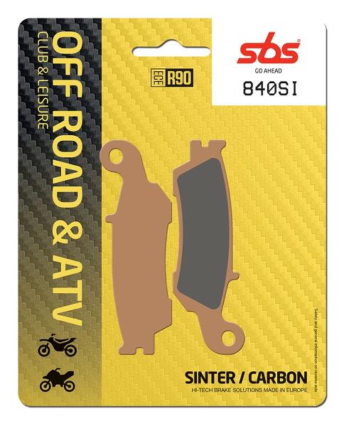 MC Auto: SBS 840SI Front/Rear Brake Pads