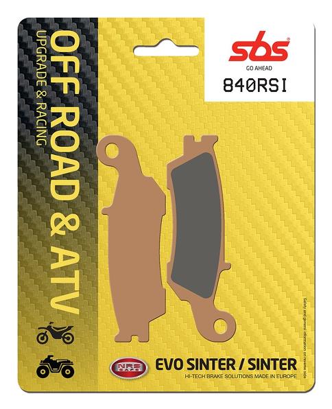MC Auto: SBS 840RSI Front/Rear Brake Pads