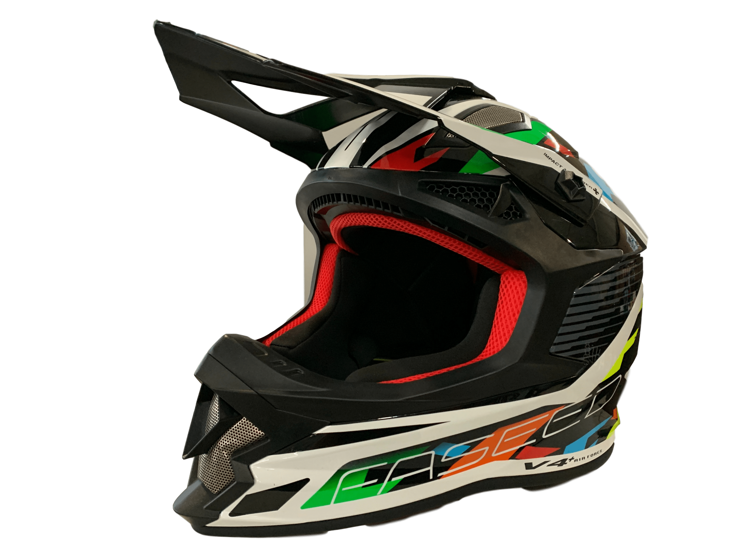 MC Auto: Faseed 609 Multi Colour Helmet