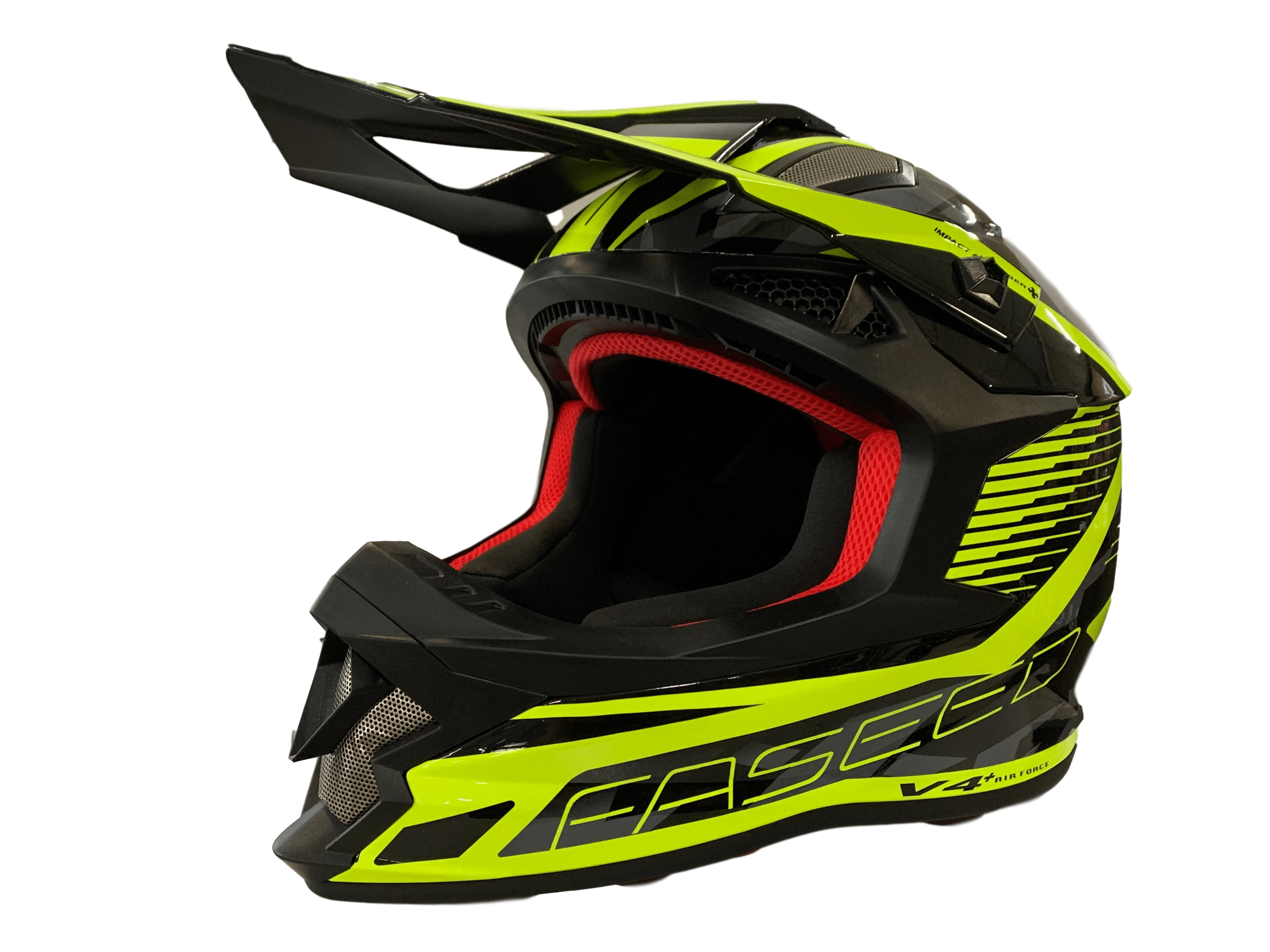 MC Auto: Faseed 609 Black/Yellow Helmet
