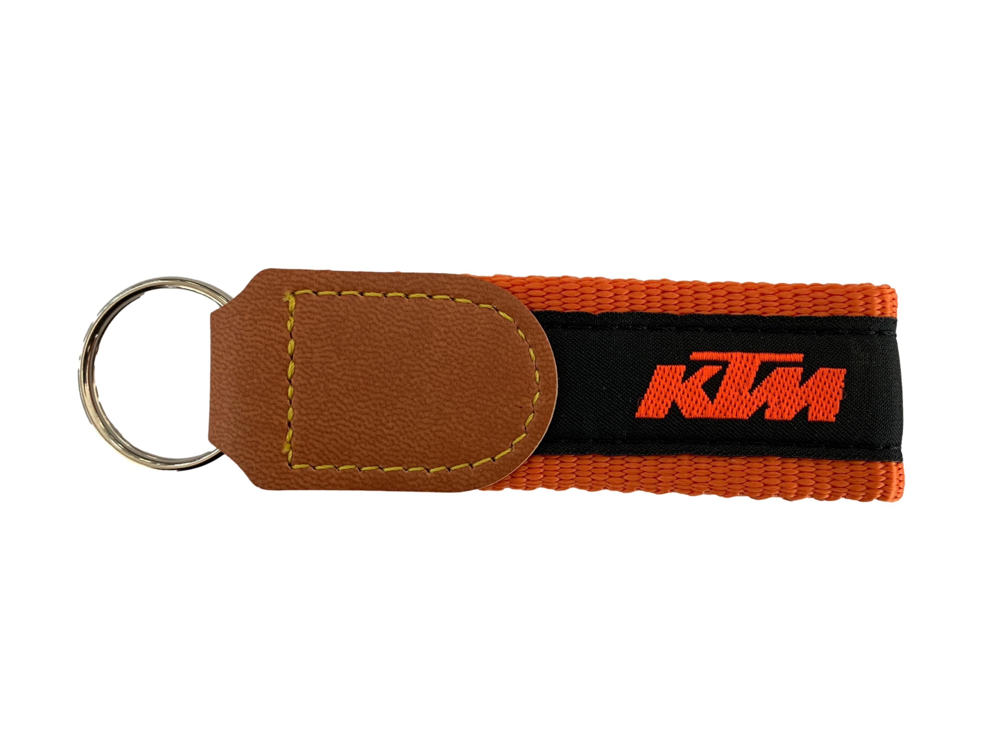 MC Auto: Aftermarket KTM Strap Black/Orange Key Ring