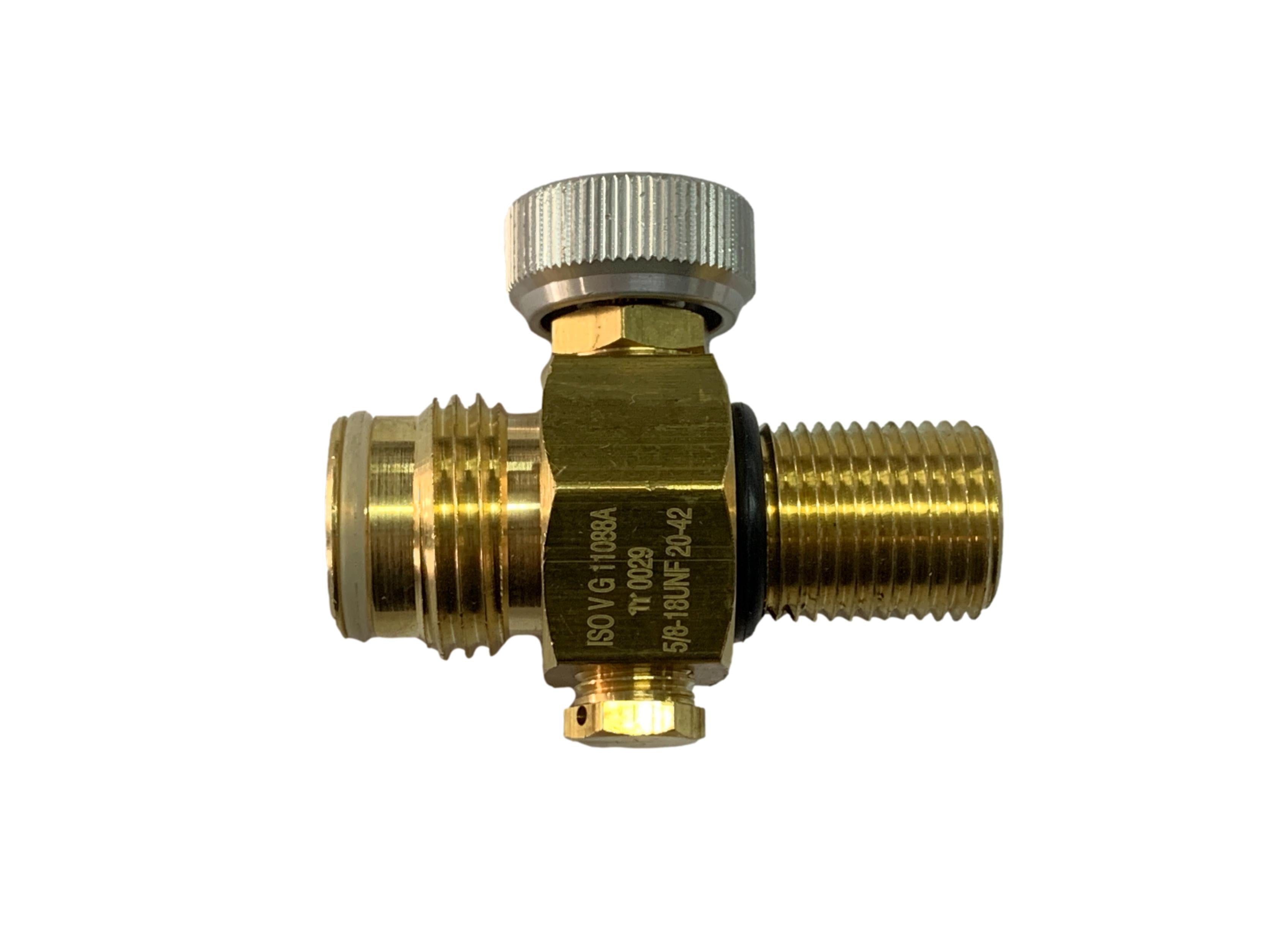 MC Auto: Ballistic Co2 BottleHead On/Off Valve