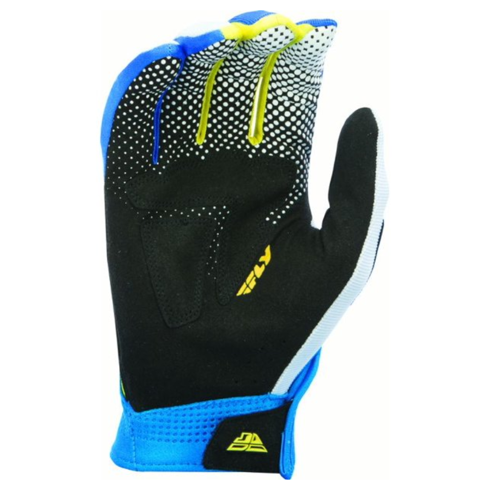 MC Auto: Fly Evo Blue/ Yellow/ White Gloves