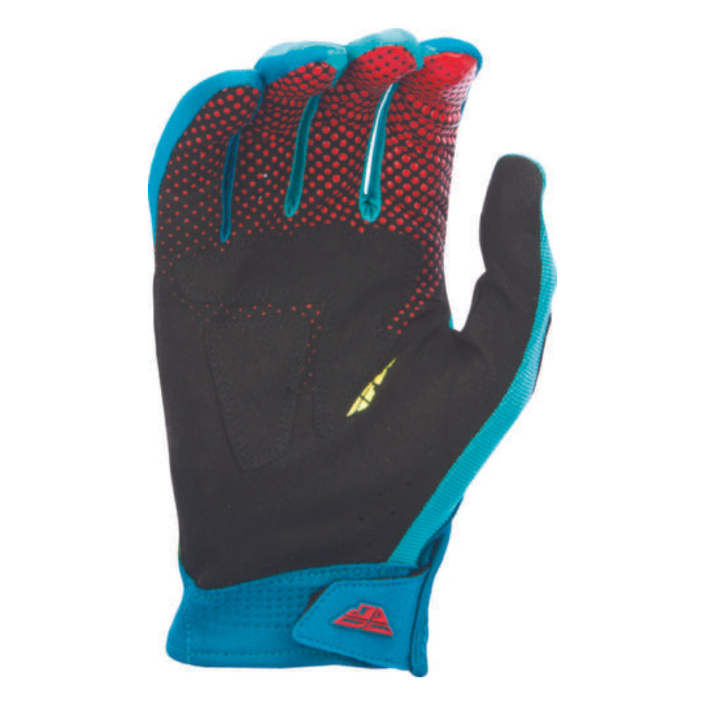 MC Auto: Fly Evo Teal/ Hi-vis Gloves