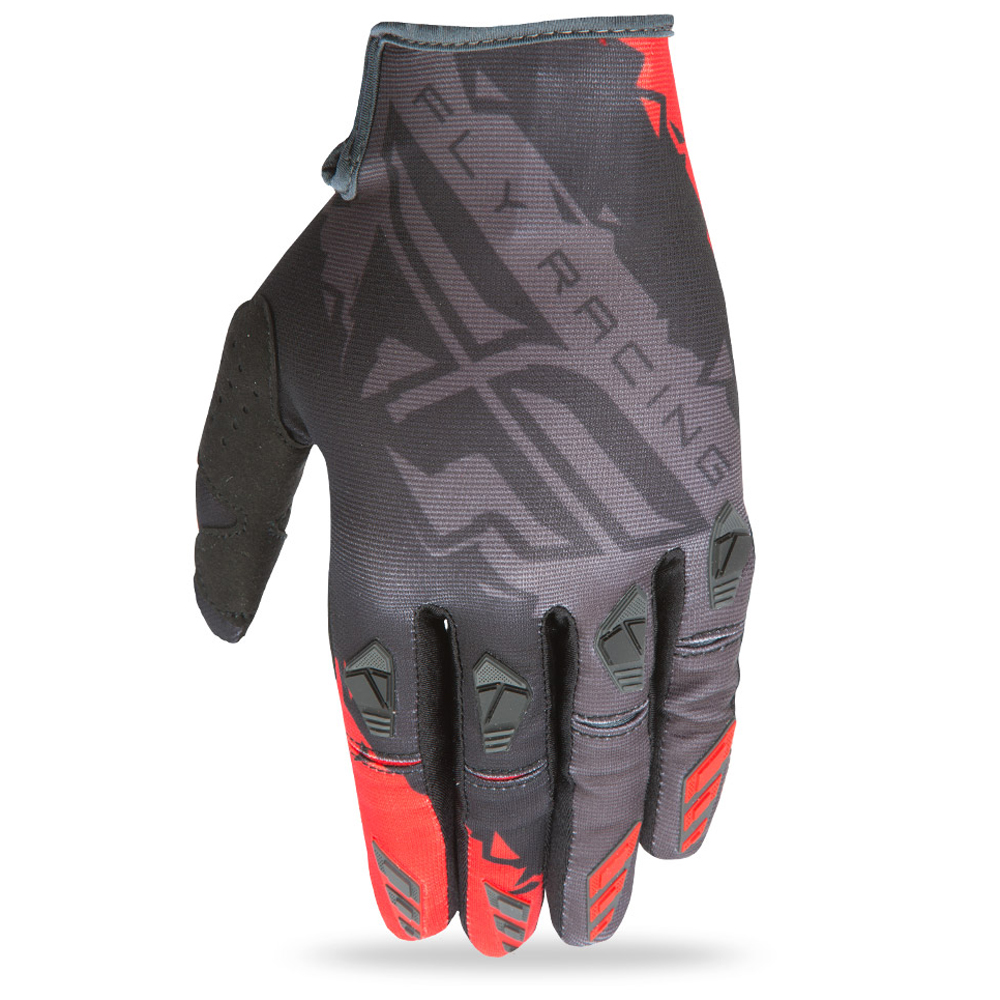 MC Auto: Fly Kinetic Black/ Red Gloves