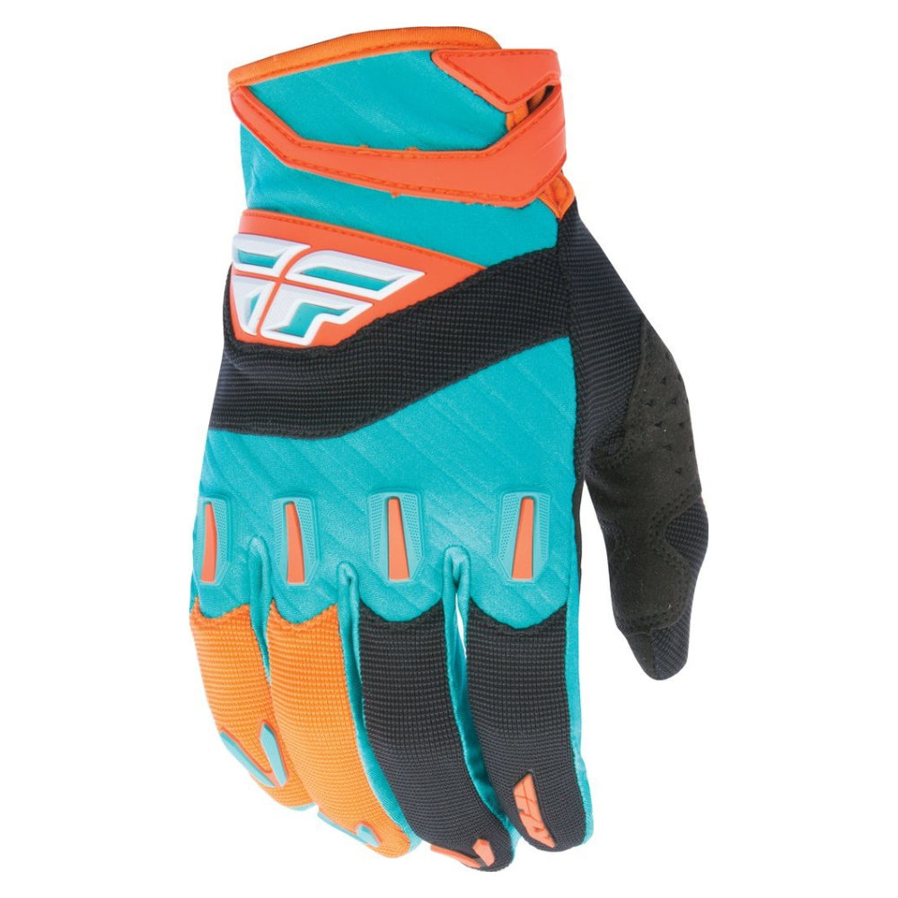 MC Auto: Fly F-16 Orange/ Teal Gloves